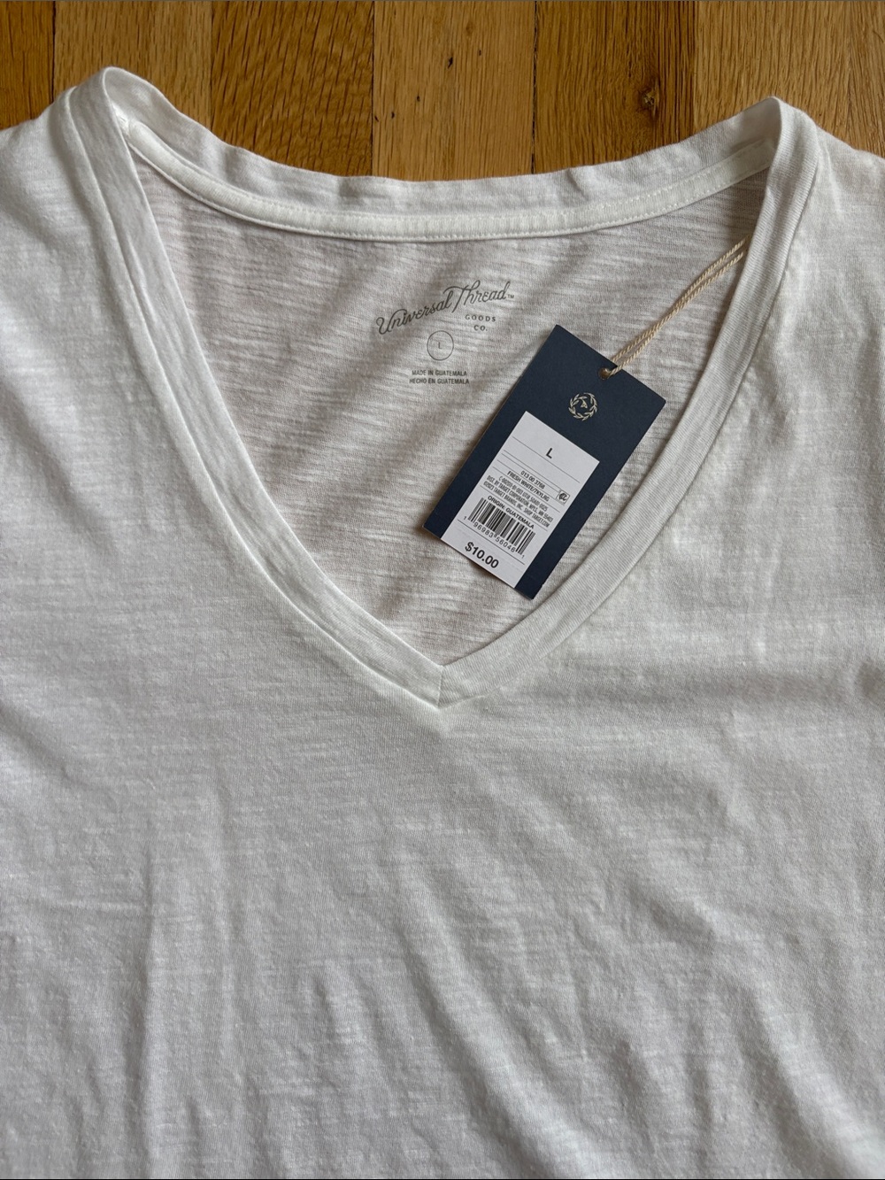 Universal Thread V-Neck T-shirts, 1 Light Blue & 3 White. Buy 3 get 1 FREE! - Picture 9 of 16